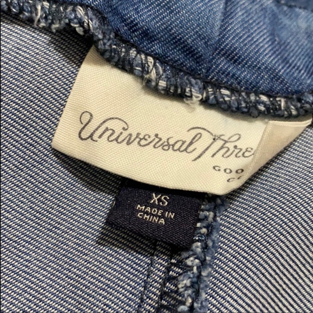 Universal Thread | Chambray Wide-Leg Jumpsuit - Picture 8 of 8